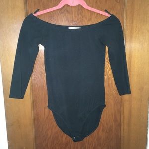 Off the shoulder bodysuit